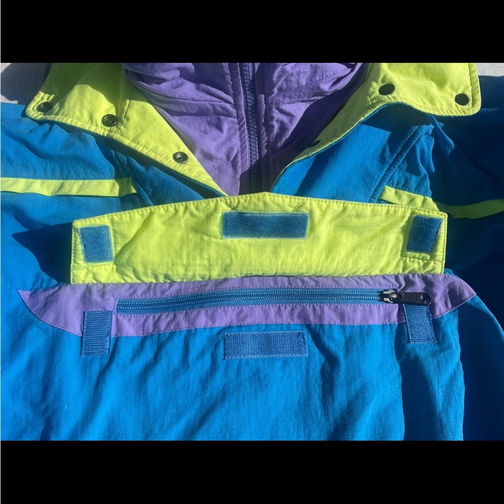 The North Face 90s GORE-TEX Color Block Women’s Retro Outdoor Jacket Size 12 EUC - Picture 3 of 8